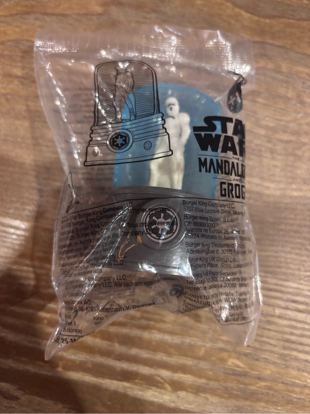 Star Wars The Mandalorian Grogu Kids Toy - Blue and White